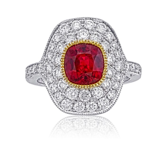 Fortitude Myanmar Ruby Ring