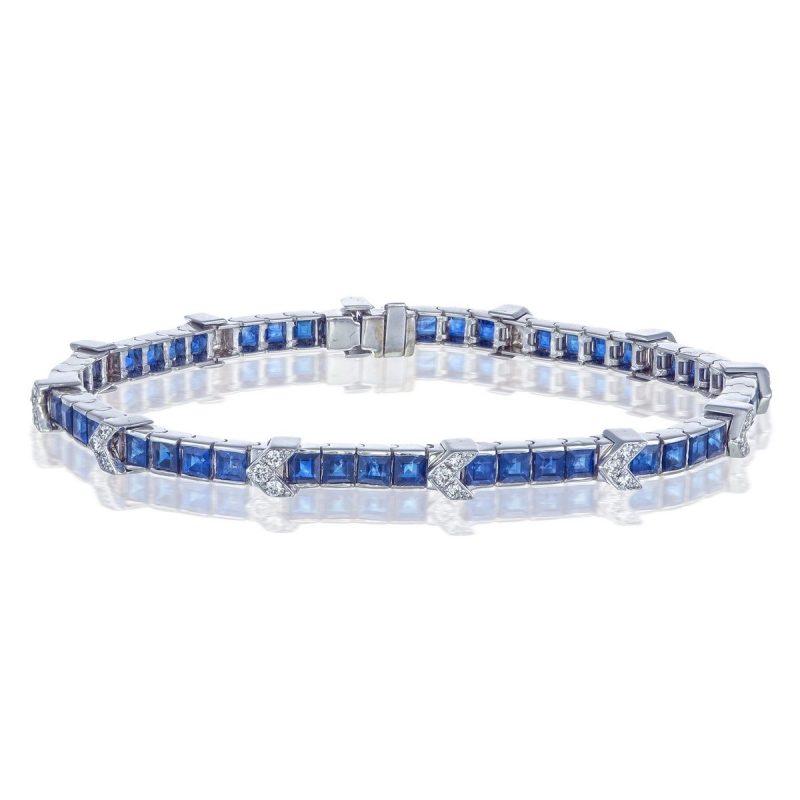 Blue Sapphire Bracelet